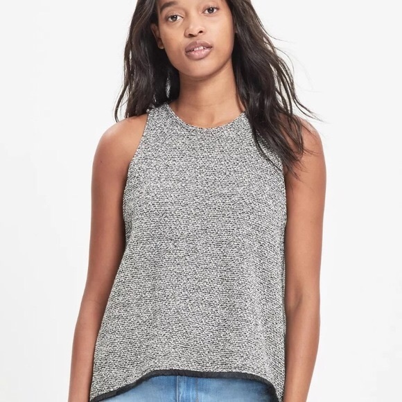 Madewell Tops - Madewell Swingy Fringe Knit Tank XS